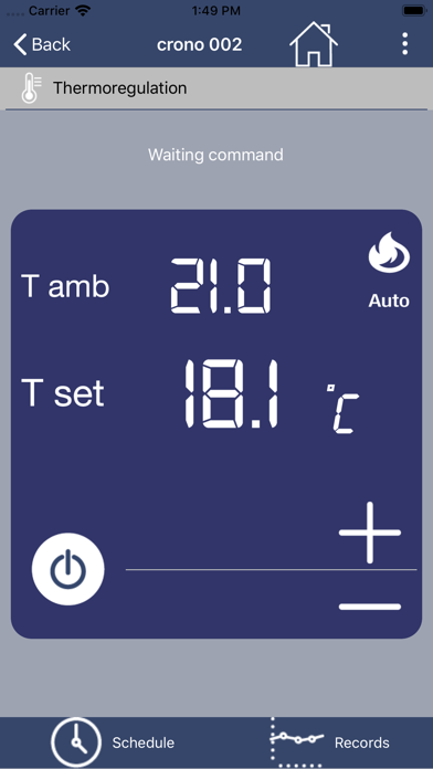 Perry Termostato 230V Screenshot