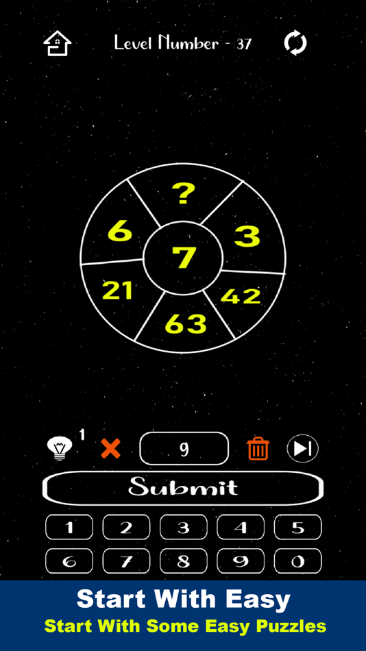 #2. Maths Puzzles - Game (iOS) 由: Smit Sabhadiya