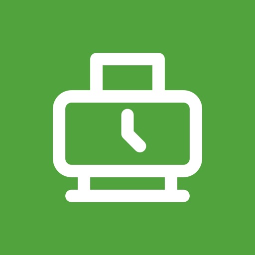 Time Clock Terminal Icon