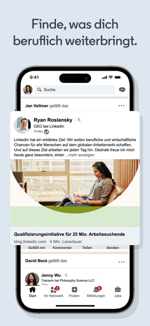 ‎LinkedIn: Business-Netzwerk Screenshot