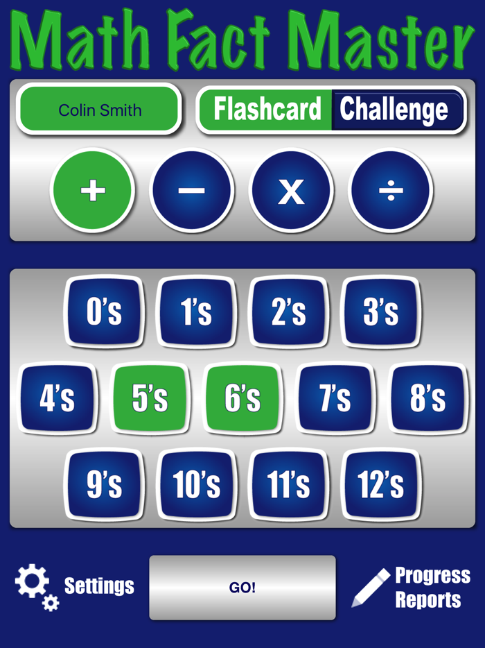 Math Fact Master