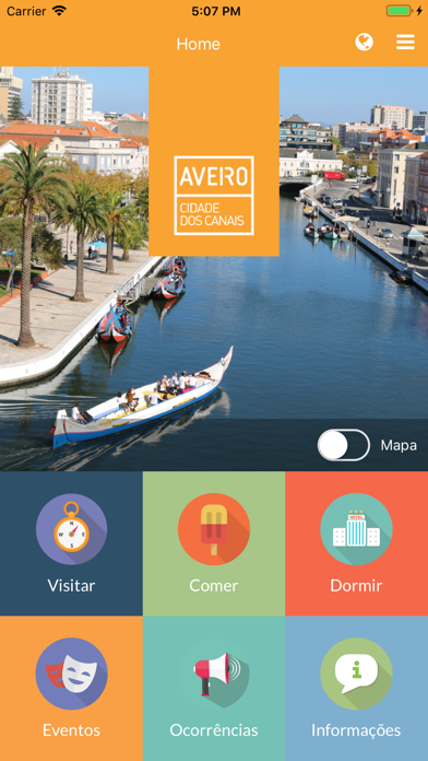 Aveiro Tourism Screenshot