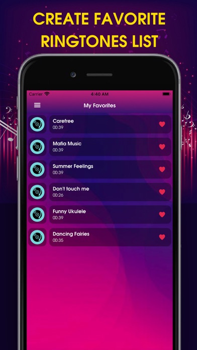 Ringtones for iPhone: Music Screenshot