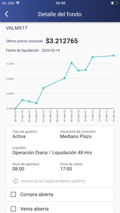 Valmex Móvil Screenshot