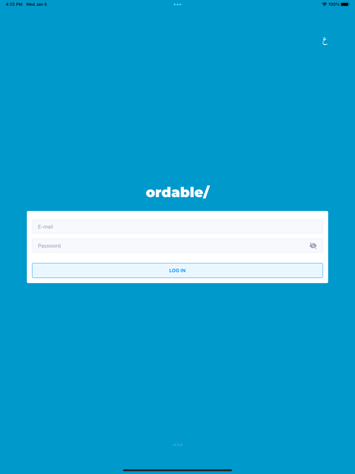 Ordable- Manager