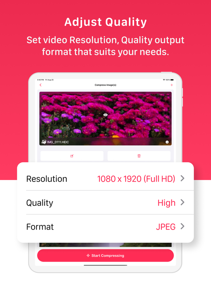 Compress Photos Image Resizer