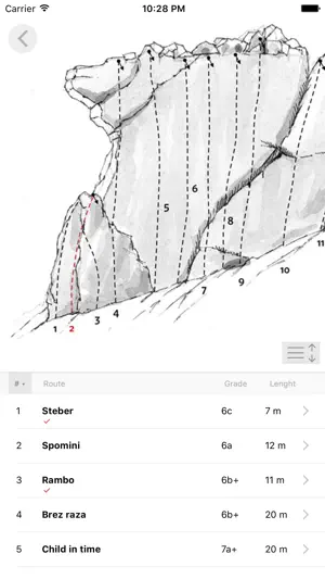 ClimbFinder screenshot 3
