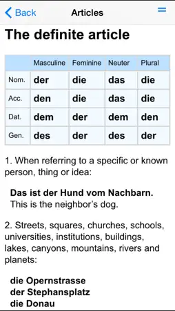 German Grammar screenshot 3