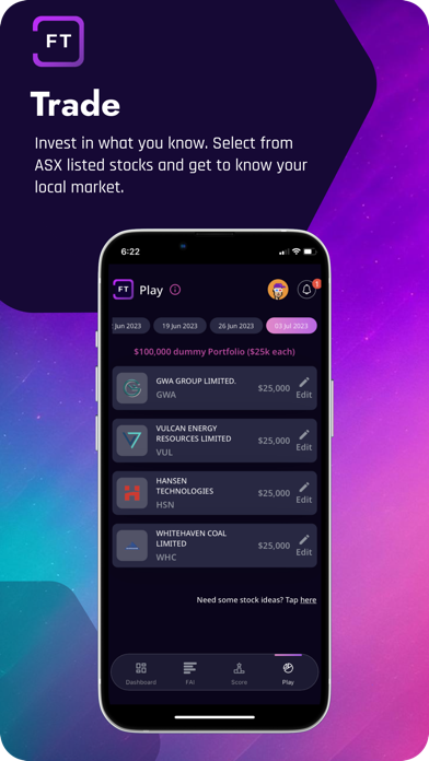 FinTip Screenshot