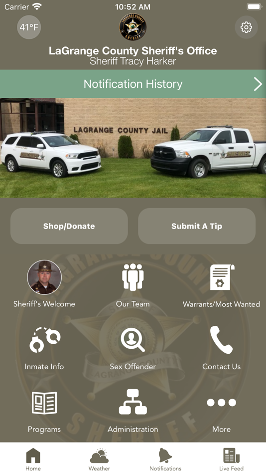 #1. Lagrange County Sheriff IN (iOS) Podle: LaGrange County Sheriff's Office