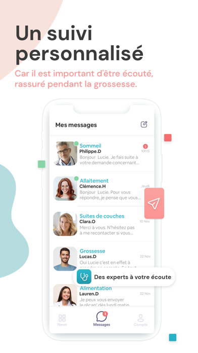 9moisetplus - suivi maternité Screenshot