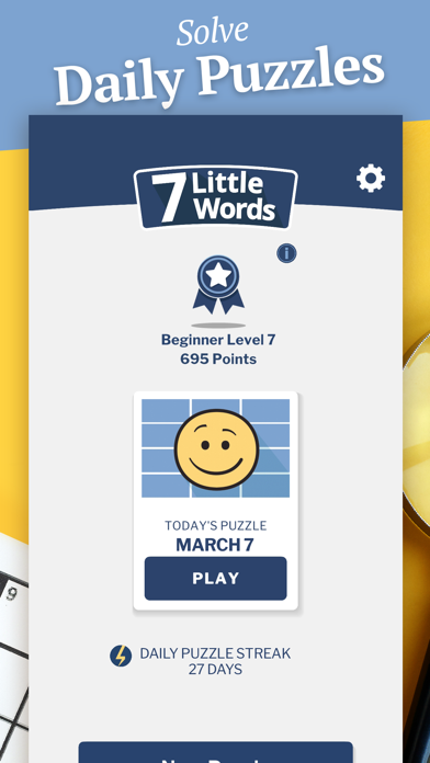 7 Little Words - Quick Play Screenshot