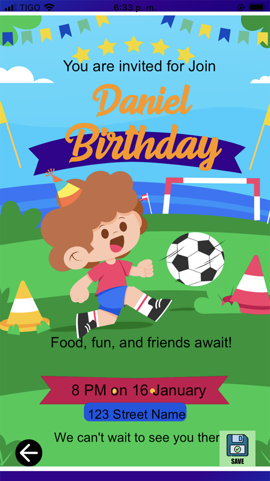 #2. Video Invitation Maker (iOS) 由: tatyana alexandra giraldo monsalve