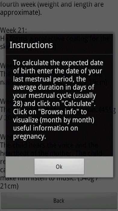 Nine Sweet Months Screenshot