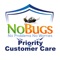This app supports existing customers of "No Bugs Pest Control" in Southern California