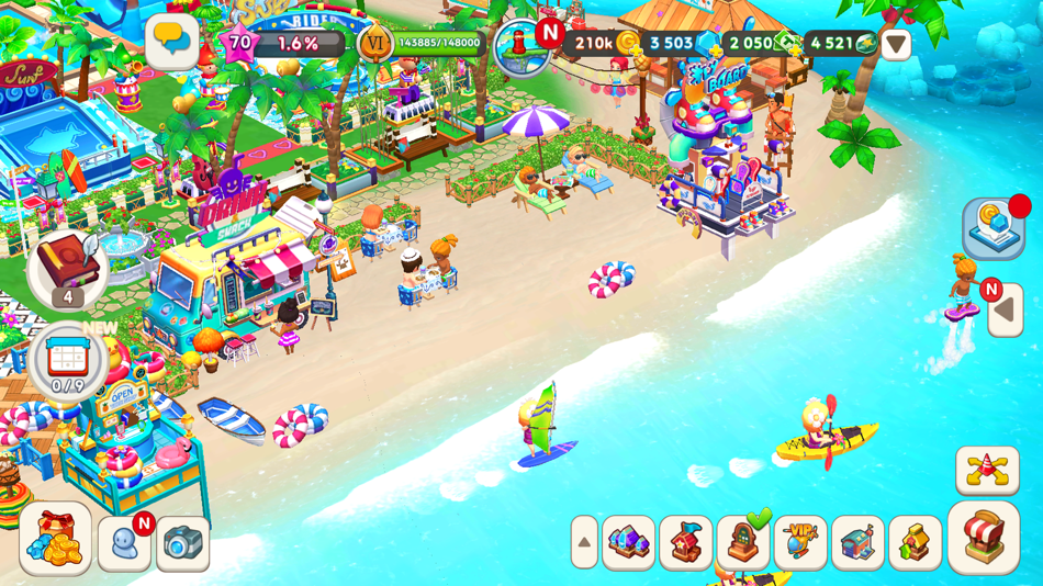 #10. My Little Paradise: Island Sim (iOS) 来自: Bucketplay Inc