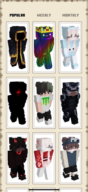 Doing a thing. Also desplaying my skins : r/minecraftskins