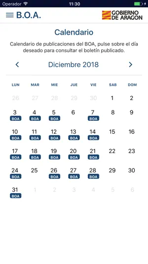 Boletín Oficial de Aragón-BOA screenshot 3