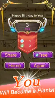 music white tile 2:piano games iphone screenshot 4
