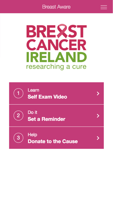 Breast Aware - BCI Screenshot