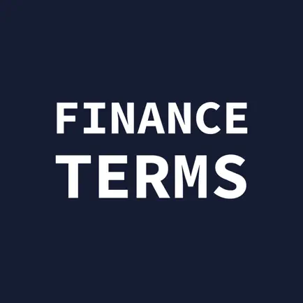 Finance Terms Dictionary Cheats