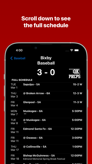 OK Preps - Oklahoma HS Sports Screenshot
