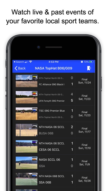 SeasonCast: Live Stream Sports