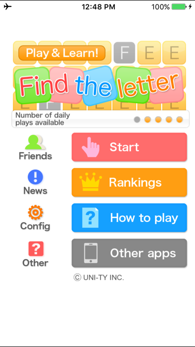 Find the letter (Play&Learn!) Screenshot