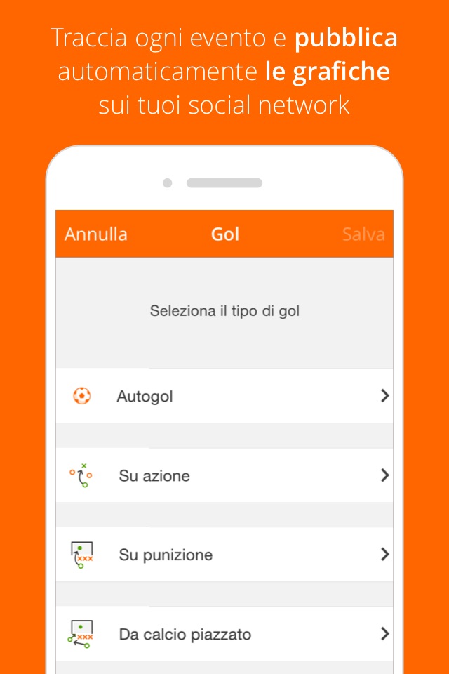 GoalShouter screenshot 2