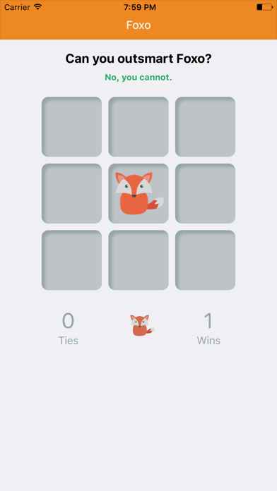 Screenshot #1 pour Foxo - Master Tic-Tac-Toe!