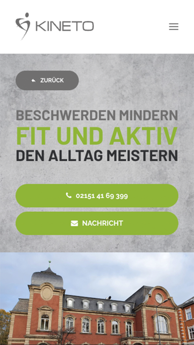 Kineto Physio Screenshot