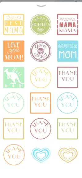 Game screenshot Mama Day Stickers apk