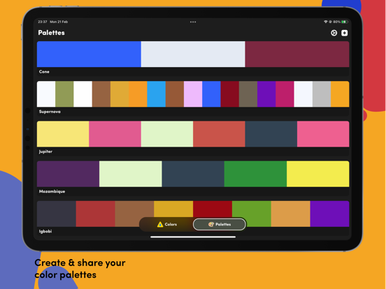Litur - Find your colors iPad app afbeelding 2