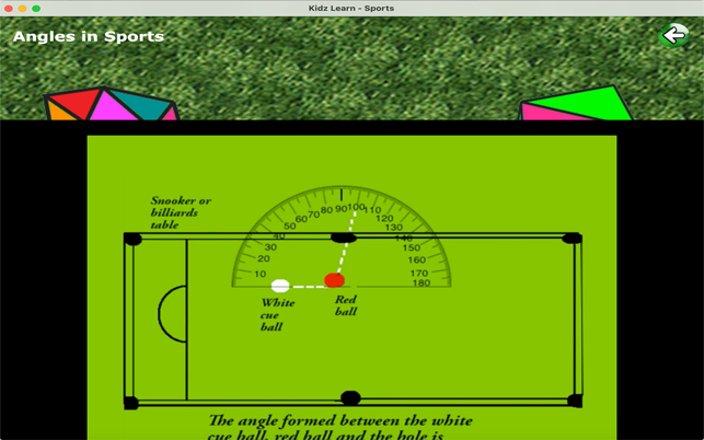 ‎Kidz Learn Sports and Angles Screenshot