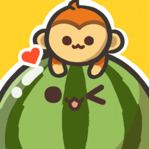 Watermelon Game : Monkey Land Icon