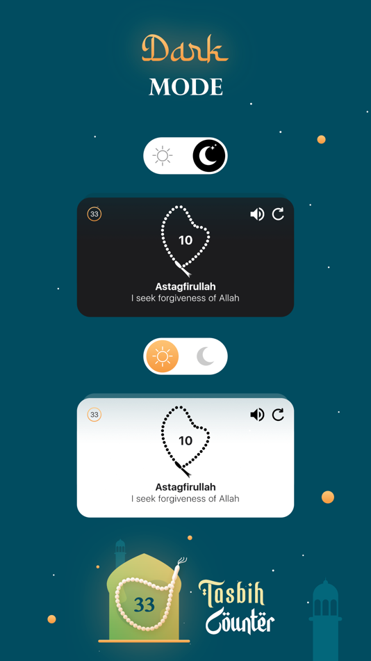 #4. Tasbih Counter - Dhikr & Azkar (iOS) Podle: ImranQureshi.com