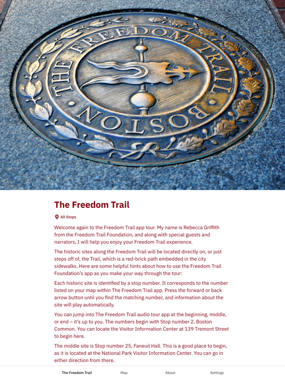 Official Freedom Trail® Appのおすすめ画像1