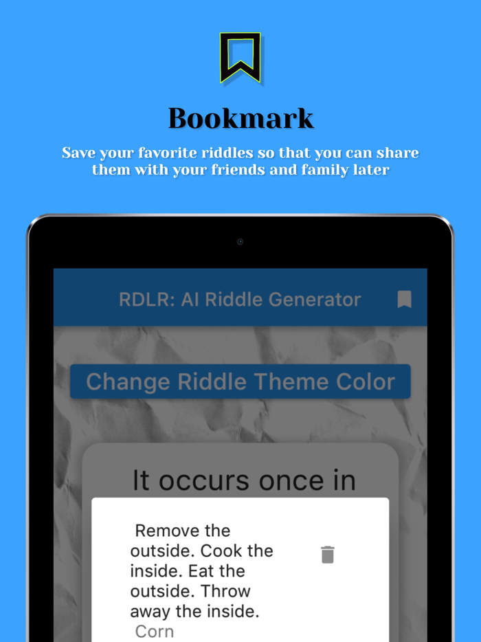 RDLR AI Riddle Generator