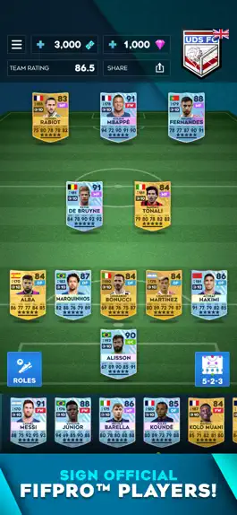 Game screenshot Ultimate Draft Soccer apk