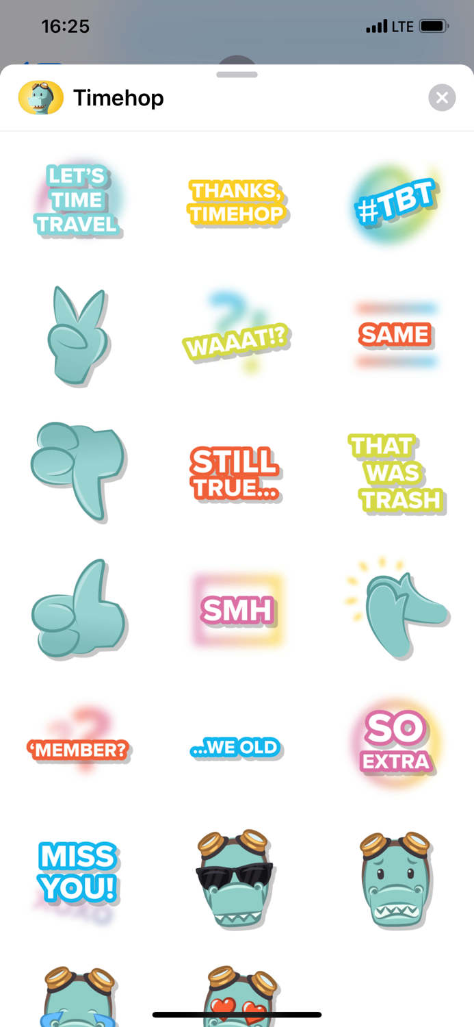 Timehop - Memories Then and Now