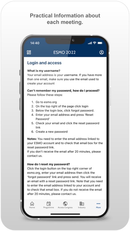ESMO Events App screenshot-4