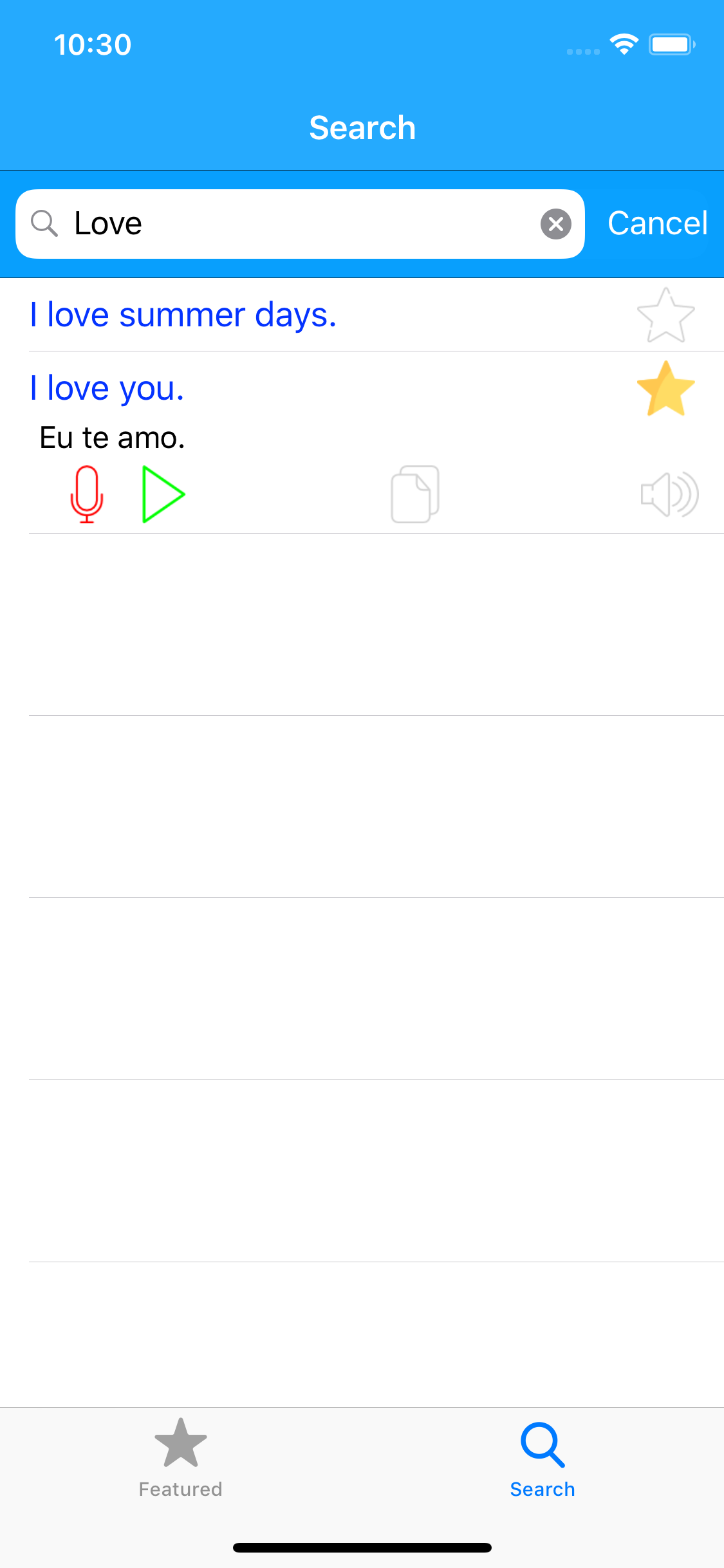 Learn Portuguese Phrases Lite