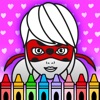 Ladybug Coloring & Nail Salon icon