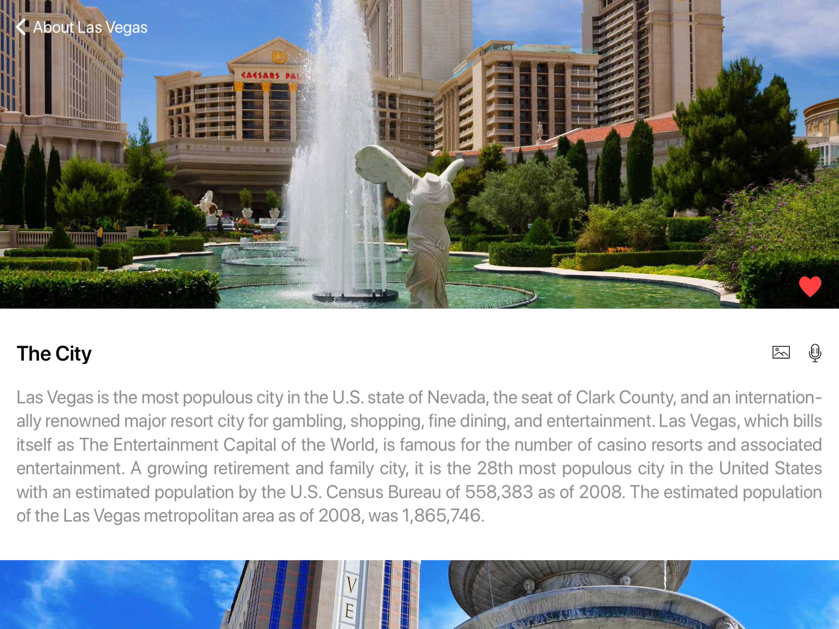 Las Vegas Travel Guide .