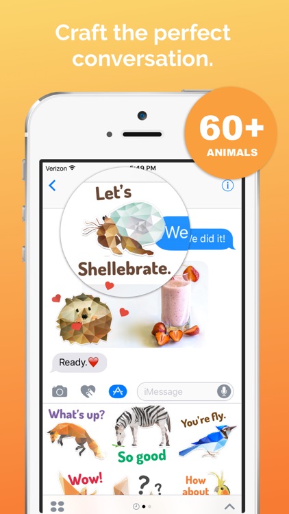 Diana's Animals Stickers