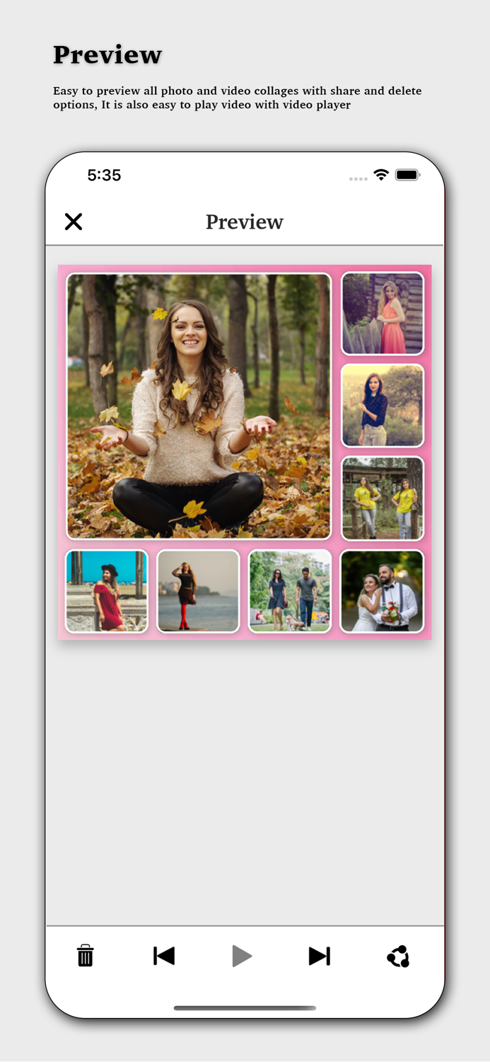 Photo Collage - Story Editor