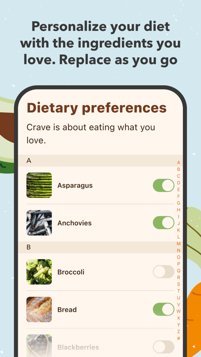 Crave Bespoke Nutrition Screenshot