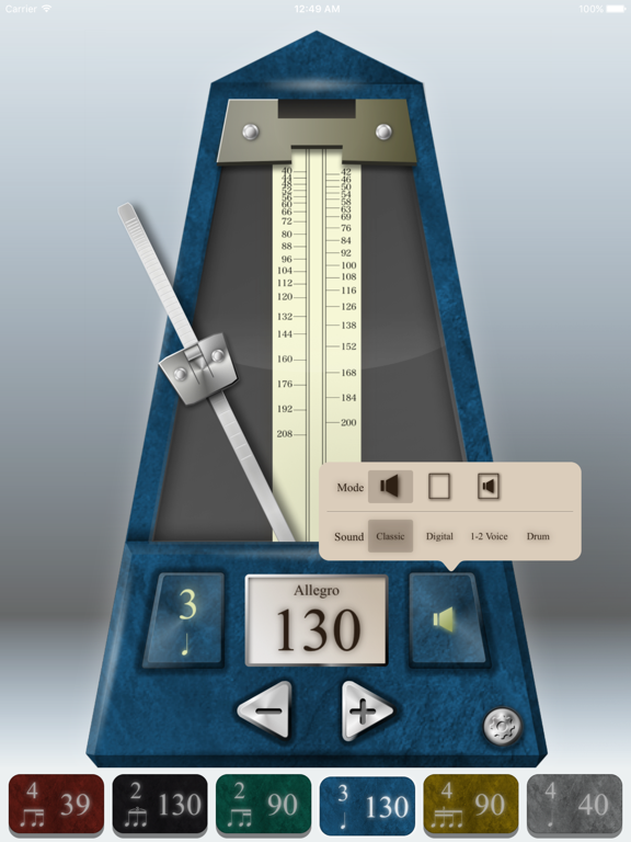 Screenshot #6 pour Metronome by Piascore