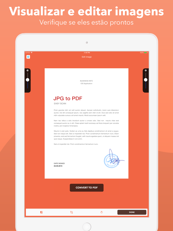 Screenshot #5 pour Convertisseur Photos en PDF