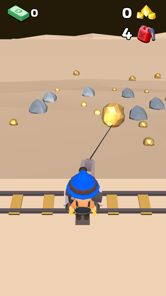 #2. Gold Caves (iOS) 由: Henrique Silva